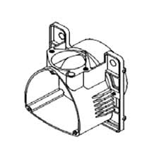 Hitachi 884-448 Crank Case EC119 EC129 EC119SA