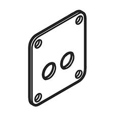 Hitachi 886-293 Buffer Plate NT65GS NT65GA