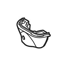 Hitachi 886587 Lock Lever Cover NT65GA