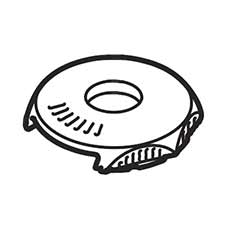 Hitachi 886-740 Top Cover NT65M2S