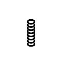 Hitachi 886-861 Push Lever Spring (b)