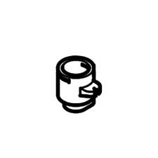 Hitachi 888136 Change Knob