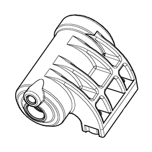 Hitachi 889442 Piston Base