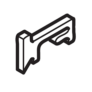 Hitachi 889542 Lock Plate