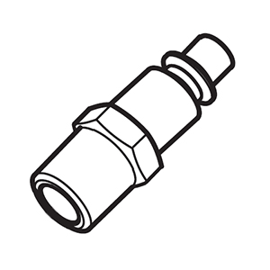 Hitachi 890047 Air Plug Npt 1/4