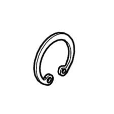 Hitachi 939-553 Retaining Ring DV20VB D22SHAFT