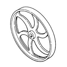 Hitachi 977-700 Saw Wheel (a) CB75F