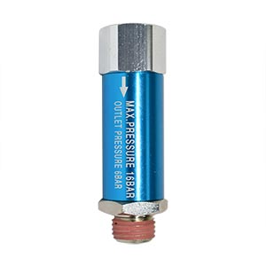 Interstate Pneumatics WR1110 1/4 Inch Npt In-line 90 Psi Fixed Preset Outlet Pressure Regulator with Max Inlet 230 Psi