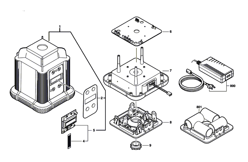 CST-Berger LM400-2 (F034K61D06) Parts List | CST-Berger LM400-2
