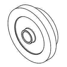 MK Diamond 161305 Flange, Inner, Masonry, 4”