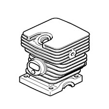 Makita 036-131-013 Cylinder, DCS34