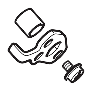 Makita 125-153-570 Kit Throttle Shaft, Dolmar, PS-35