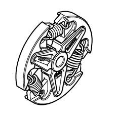 Makita 126348-3 Clutch Ass