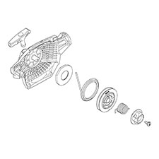 Makita 126352-2 Recoil Starter Ass