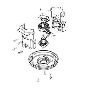 Makita 127602-8 Motor Assembly Inc. 66-76