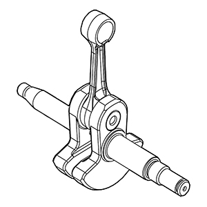 Makita 131-120-101 Crankcase Cpl, EA5600F