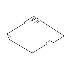 Makita 131-111-080 Heat Protection Foil, EA5600F