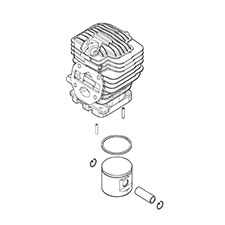Makita 131-131-200 Cylinder Piston Set, EA5600F