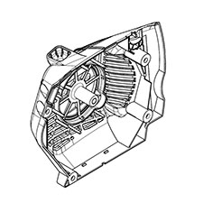 Makita 131-160-160 Starter Housing Cpl, EA5600F