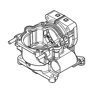 Makita 136390-6 Crank Housing Ass
