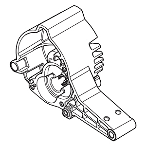 Makita 140D79-4 Gear Housing Cpl. XSC04