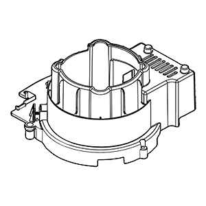 Makita 140F013 Motor Cover Cpl., XML03