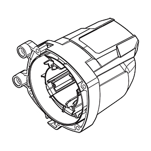 Makita 140F42-9 Motor Housing Cpl. XWL01