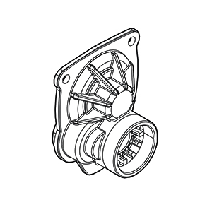 Makita 140R41-3 Gear Housing Cover Cpl., XSJ04