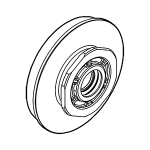 Makita 140R48-9 Bearing Box Cpl,, GDT01