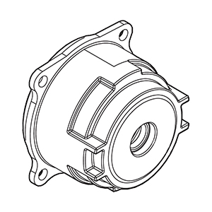 Makita 140T38-4 Internal Gear Case Complete