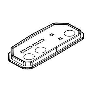 Makita 140V01-9 Switch Plate Complete