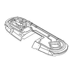 Makita 140V75-0 Frame Cpl., XBP04
