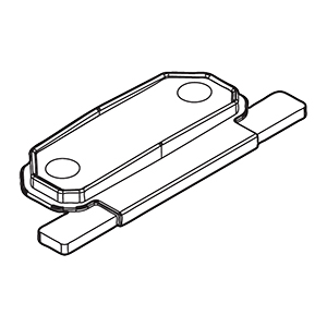 Makita 140W19-6 Switch Plate Cpl., GWT05