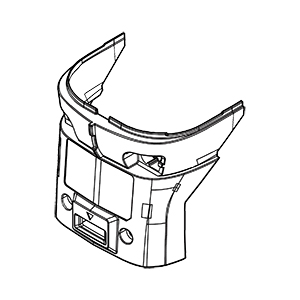 Makita 140W55-2 Motor Housing Cpl.