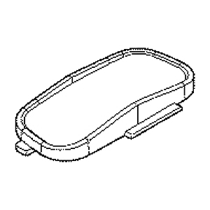 Makita 142060-7 Cover Blue Cpl., BTD043