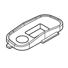 Makita 142065-7 Switch Plate Red Cpl., BTD104