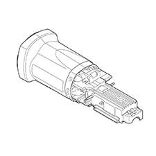 Makita 142898-0 Motor Housing Cpl., GD0801C