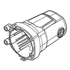 Makita 143760-2 Motor Housing Cpl., LW1400
