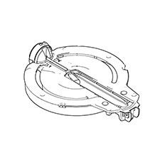 Makita 144651-0 Turn Base Cpl., LS1019L