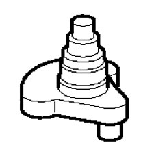 Makita 152373-8 Crankshaft Comp., HM1500