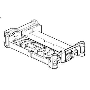Makita 153784-0 Main Frame CPL.,2012NB