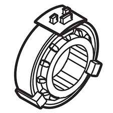 Makita 158106-9 Speed Change Ring, BTP140