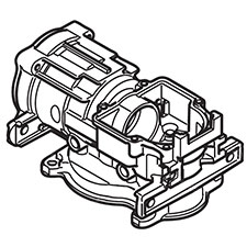 Makita 158297-6 Crank Housing Complete, HR4510C
