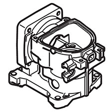 Makita 158523-3 Crank Housing Complete