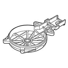Makita 158626-3 Gear Housing Cover Cpl., UH5570