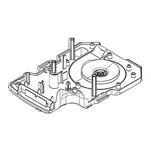 Makita 162641-1 Tank Cover Cpl., XCV11