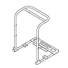 Makita 165686-8 Frame Cpl., PM7650H