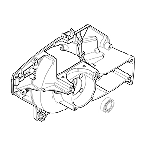Makita 181-111-163 Crankc. Ma. Side Red