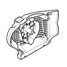 Makita 181-112-660 Starter Housing Blue, DCS5121