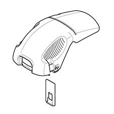 Makita 181-118-251 Hood Cpl. Black, Dolmar, PS-510